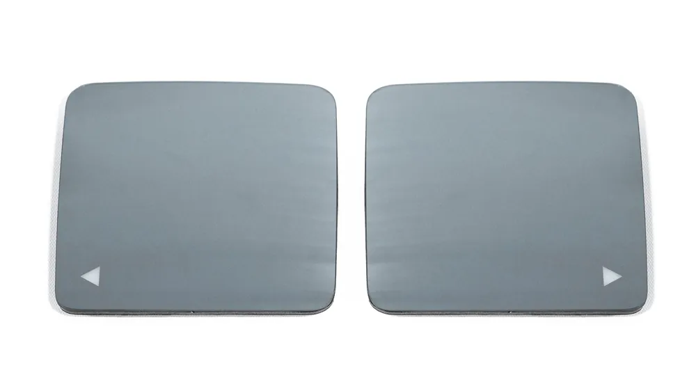 OLM Convex Mirrors with Defrosters and BSM (Chrome) - 2018+ Wrangler