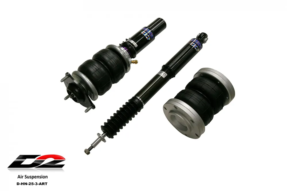 D2 Racing Air Struts 16+ Honda Civic 2023 Acura Integra Base 19-22 Honda Insight