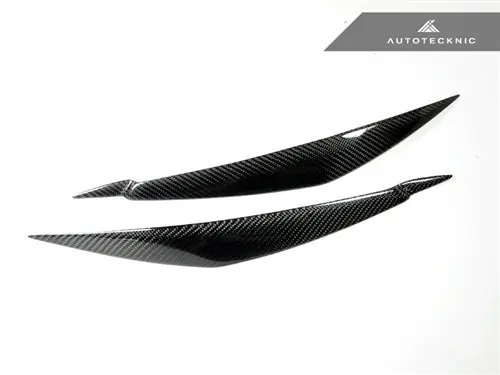 AutoTecknic Carbon Fiber Headlight Trim Set - E70 X5 / X5M | E71 X6 / X6M