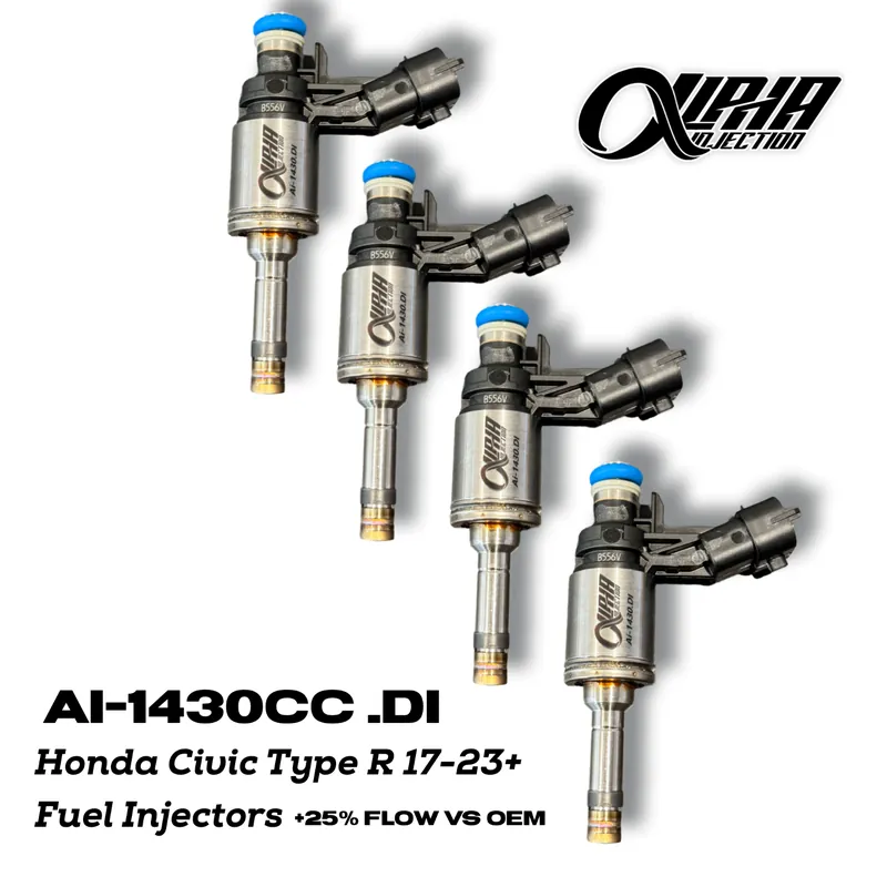 Alpha Injection Clinic AI-1430cc Honda/Acura 17+ FK8 Fuel Injectors