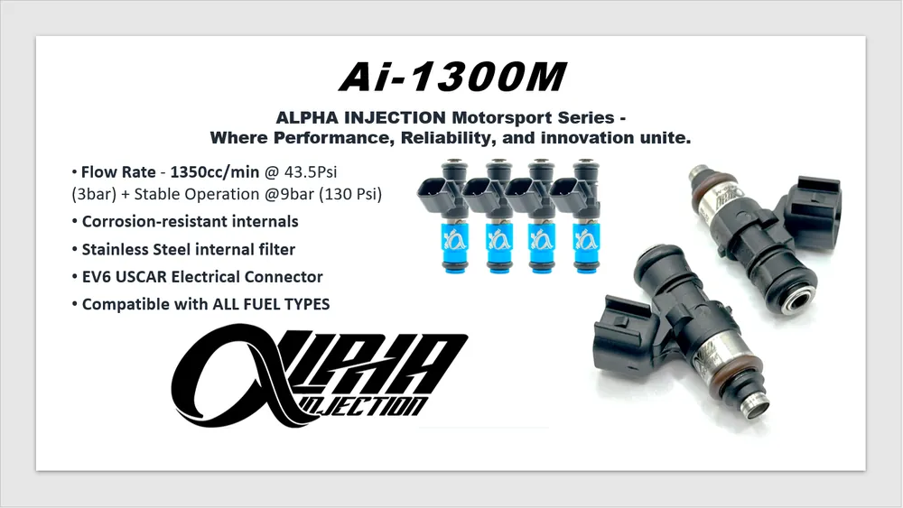 Alpha Injection Clinic AI-1300M Toyota Fuel Injectors