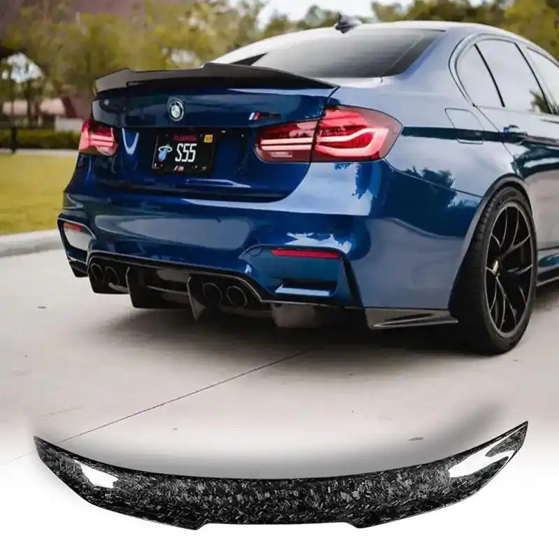 Palenon Performance BMW F22 & F87 M2 PSM Trunk Spoiler - Forged Carbon Fiber