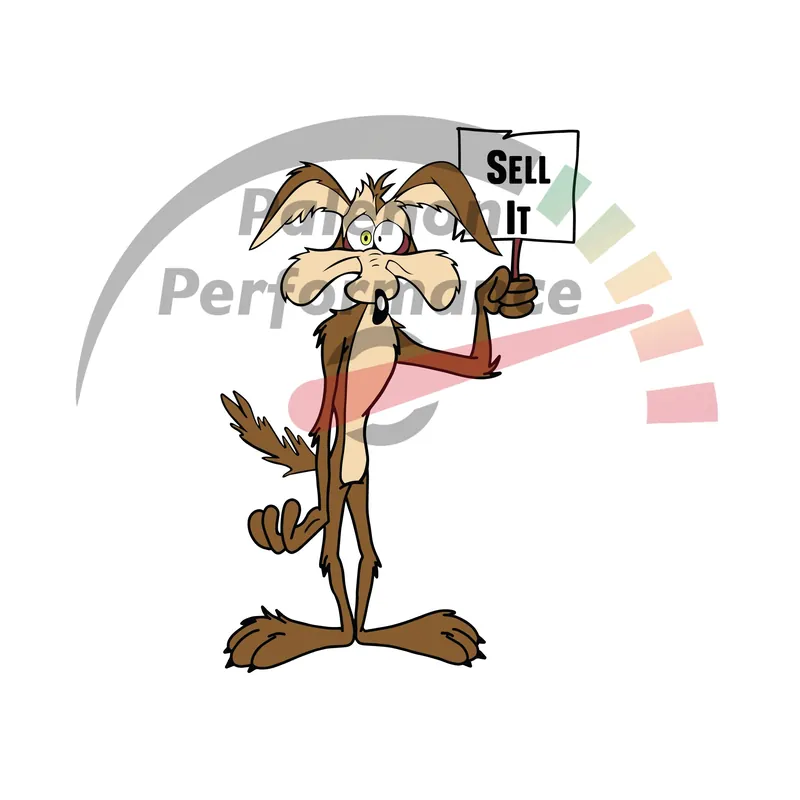 Palenon Performance Sell it Sticker