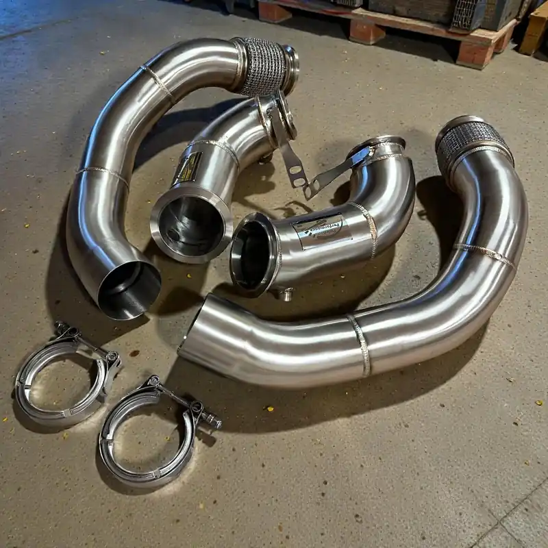 Palenon Performance Racing Downpipes For BMW F90 M5 & F91, F92, F93 BMW M8 (S63 Engine)
