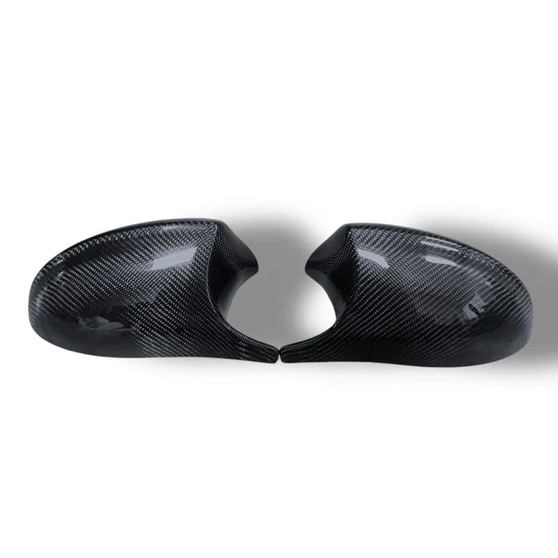 Palenon Performance Carbon Fiber M Style Mirror Caps - BMW 2007-2010 PRE-LCI E9X M3 & 2011 E82 1M