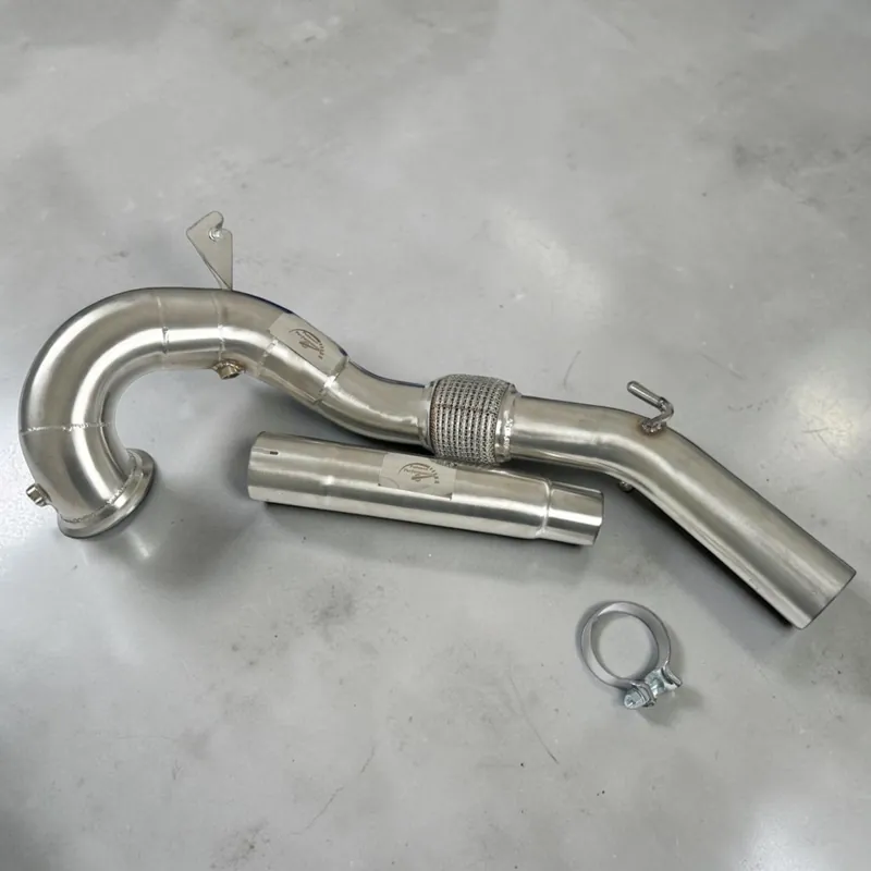 FWD Audi 8Y A3 Race Downpipe & VW MK8 GTI Race Downpipe - Palenon Performance