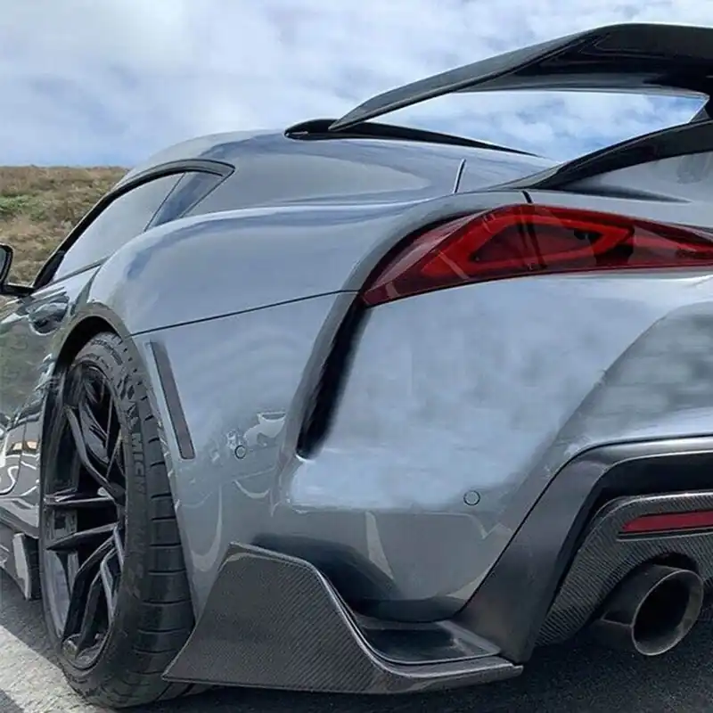 Palenon Performance AG Style Supra Carbon Fiber Rear Canard Splitter - Toyota Supra MKV A90/A91