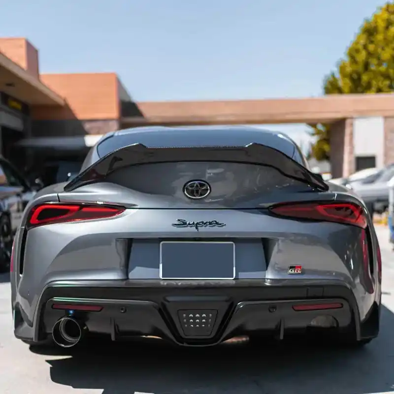 Palenon Performance Carbon Fiber Toyota Supra MKV A90/A91 V Type Trunk Spoiler