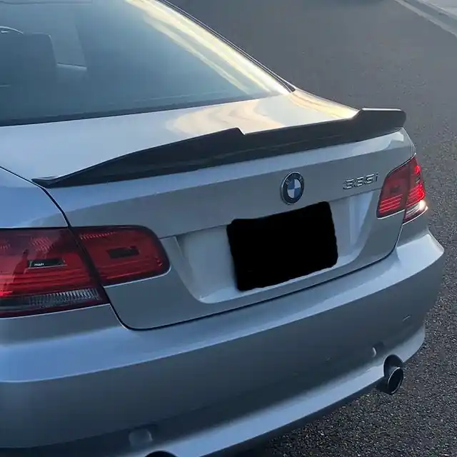 Palenon Performance BMW E92 PSM Trunk Spoiler - Carbon Fiber