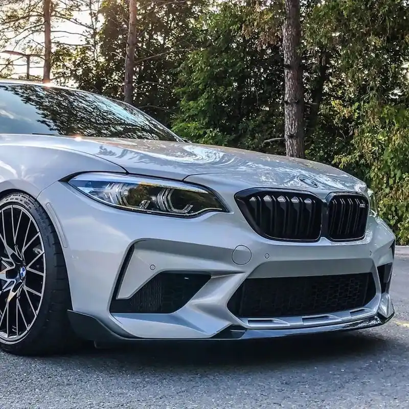 Palenon Performance Carbon Fiber M Style Front Lip For BMW 2016-2018 F87 M2