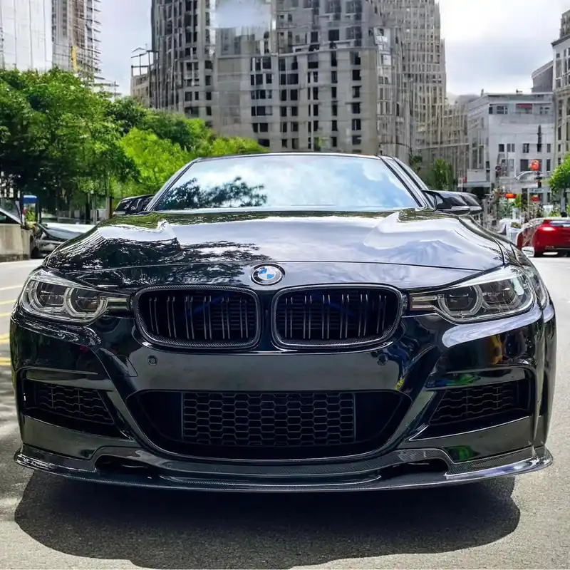 Palenon Performance Carbon Fiber BMW F30/F31 Varis Style Front Lip