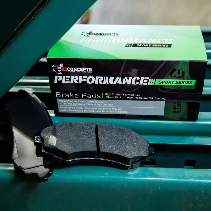R1 1999-2004 Ford Mustang Front R1 Performance Sport Pads & Hardware Kit