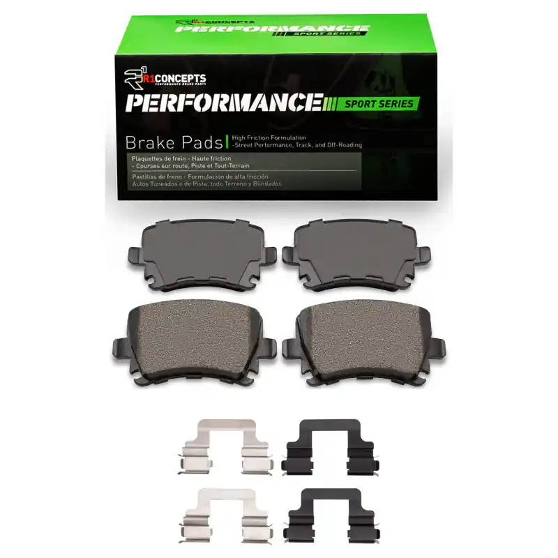 R1 06-21 Audi TTS Quattro Rear Performance Sport Pads & Hardware Kit