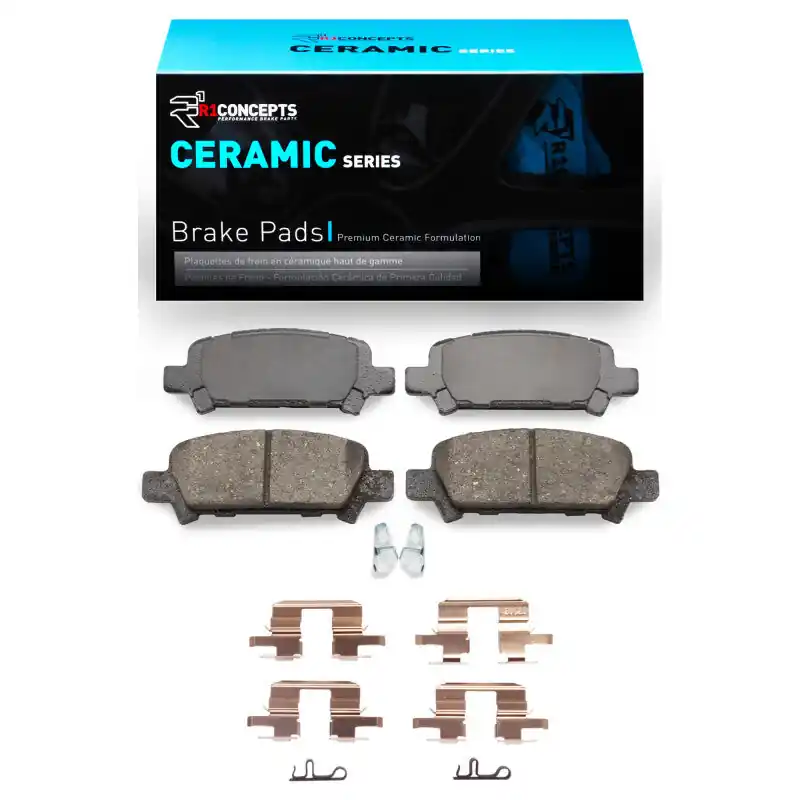 R1 98-06 Subaru BAJA Rear Ceramic Pads & Hardware Kit