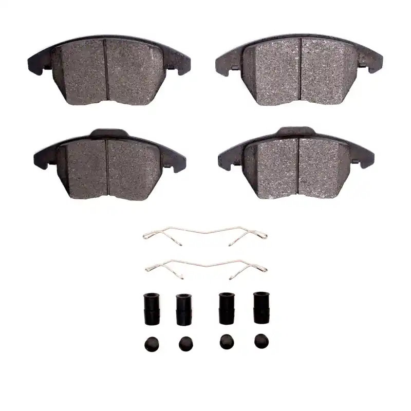 R1 05-18 Audi A3 Quattro Front Ceramic Brake Pads & Hardware Kit