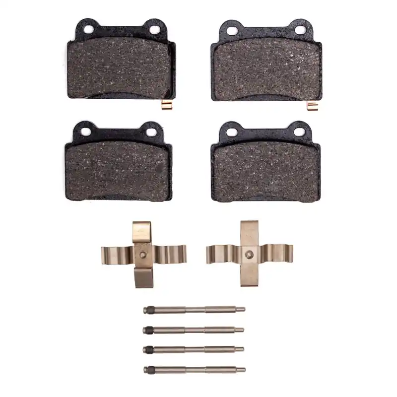 R1 2008-2015 Mitsubishi Lancer Rear R1 Ceramic Pads & Hardware Kit