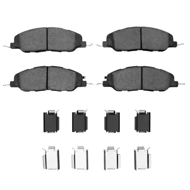 R1 05-14 Ford Mustang Front Ceramic Brake Pads & Hardware Kit
