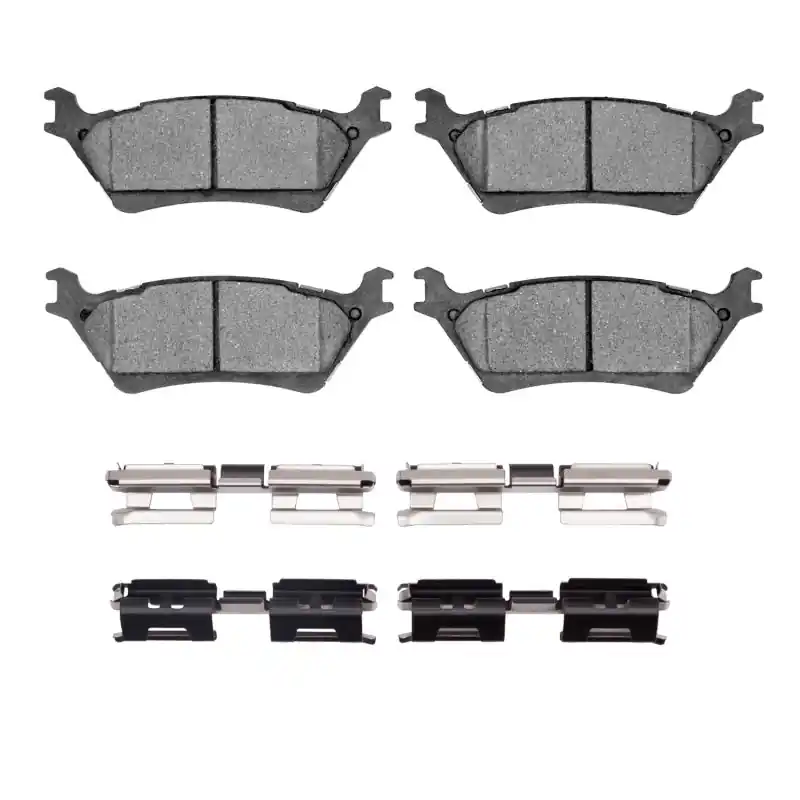 R1 2012-2020 Ford F-150 RWD Rear R1 Ceramic Pads & Hardware Kit