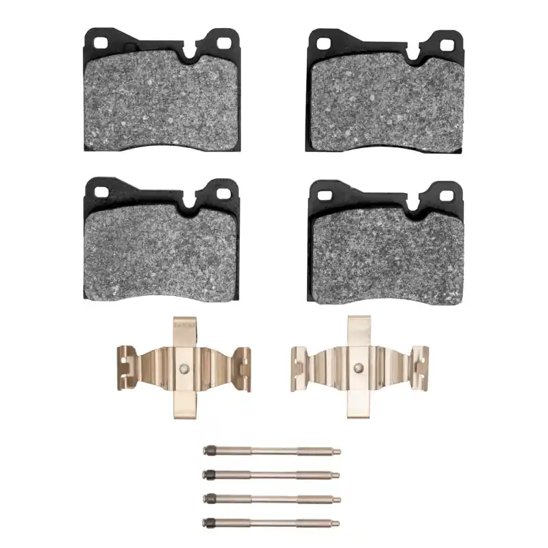 R1 87-88 BMW M5 Front Semi Met Pads & Hardware Kit