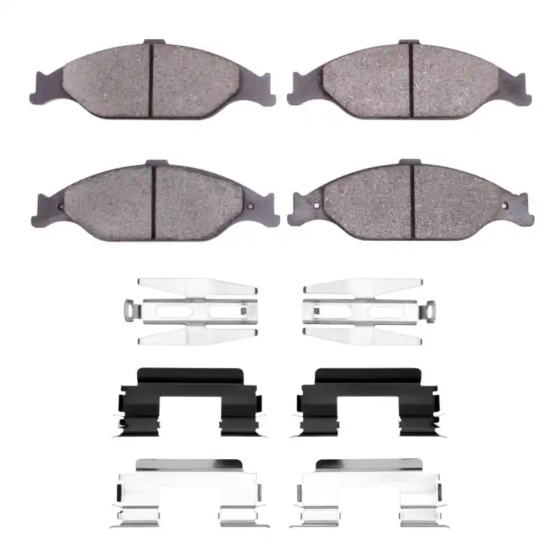 R1 1999-2004 Ford Mustang Front R1 Semi Met Pads & Hardware Kit