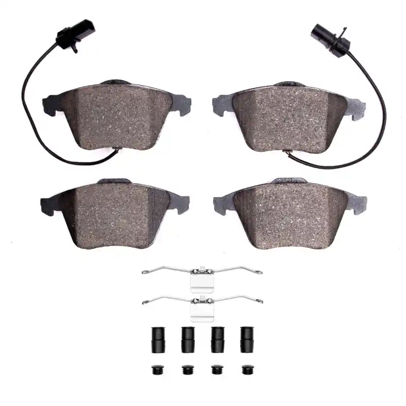 R1 00-11 Audi A4 (USA/Canada) Front Semi Met Pads & Hardware Kit