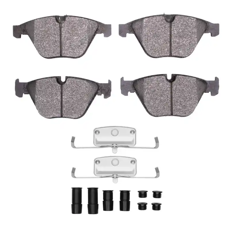 R1 2007-2016 BMW 325CI (Mexico) Front R1 Semi Met Pads & Hardware Kit