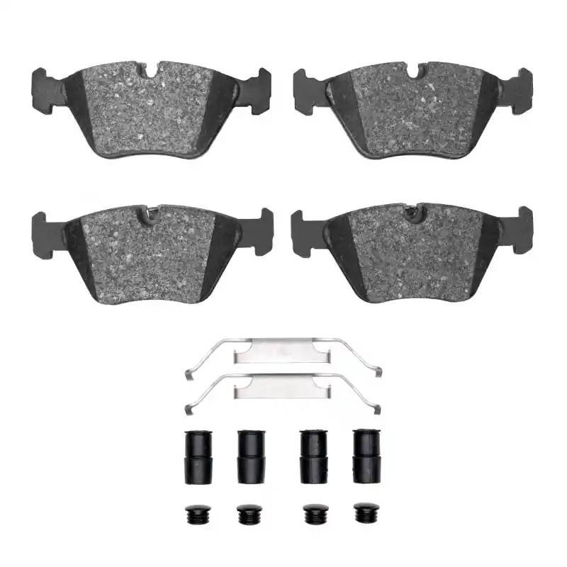 R1 01-10 BMW X3 Front Semi Met Pads & Hardware Kit