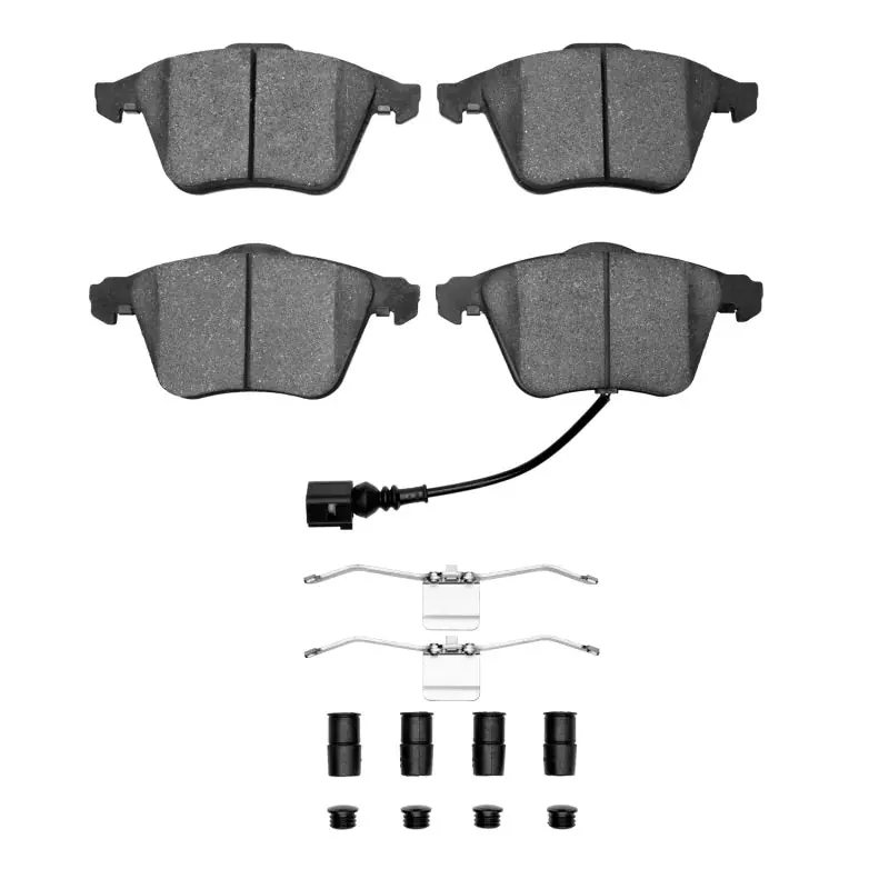 R1 08-15 Audi TTS Quattro Front Semi Met Pads & Hardware Kit