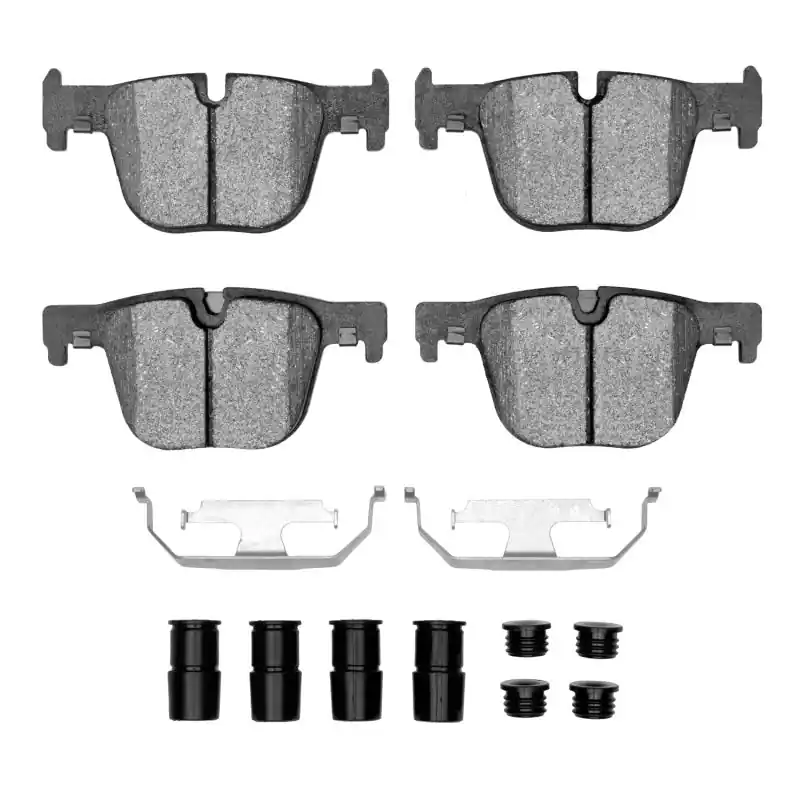 R1 2012-2020 BMW 330I Rear R1 Semi Met Pads & Hardware Kit