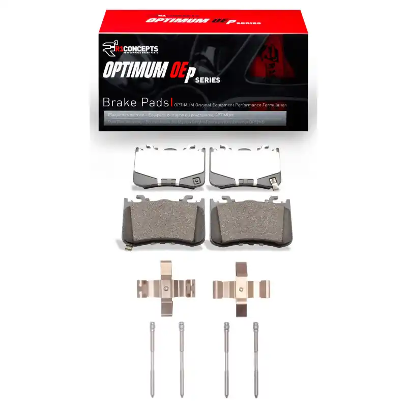 R1 2024-2025 Ford Mustang Rear R1 Optimum OE Pads & Hardware Kit