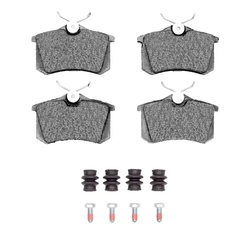 R1 97-08 Audi A4 (Mexico) Rear Euro Ceramic Pads & Hardware Kit