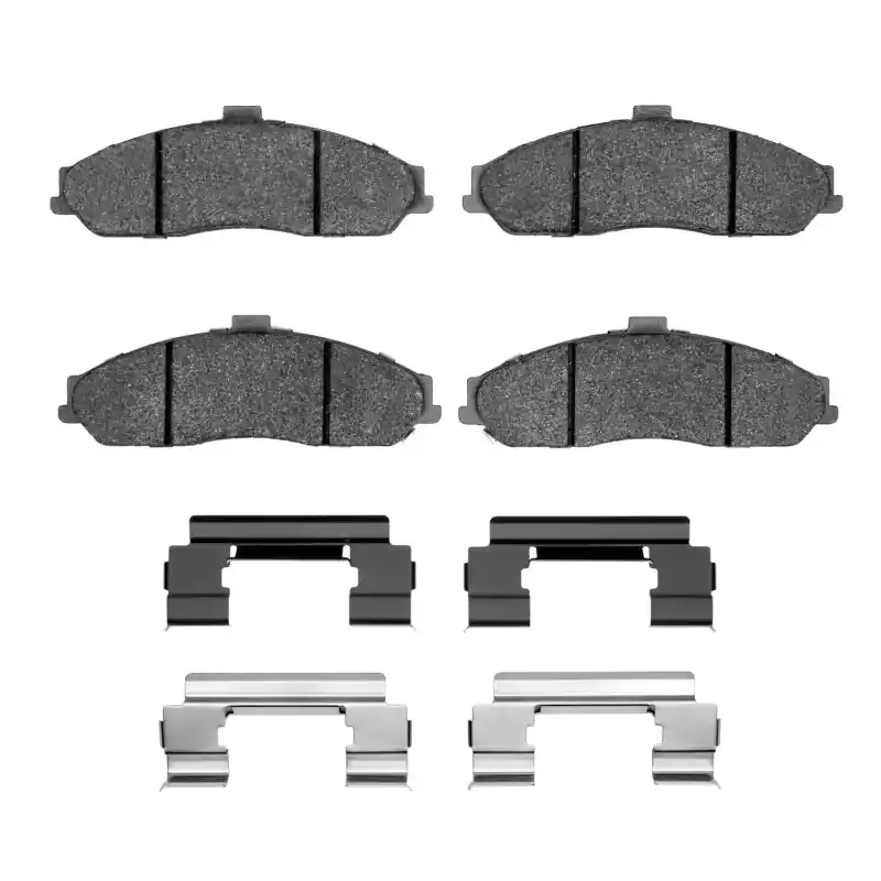 R1 04-09 Cadillac XLR Front Euro Ceramic Pads & Hardware Kit