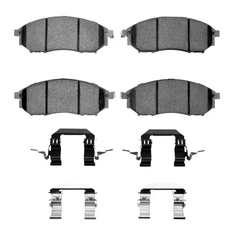 R1 02-20 Renault Koleos (Mexico) Front Euro Ceramic Brake Pads and Hardware Kit