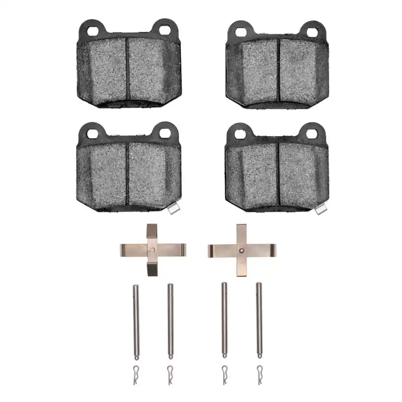 R1 2003-2025 Infiniti G35 Rear R1 Euro Ceramic Pads & Hardware Kit