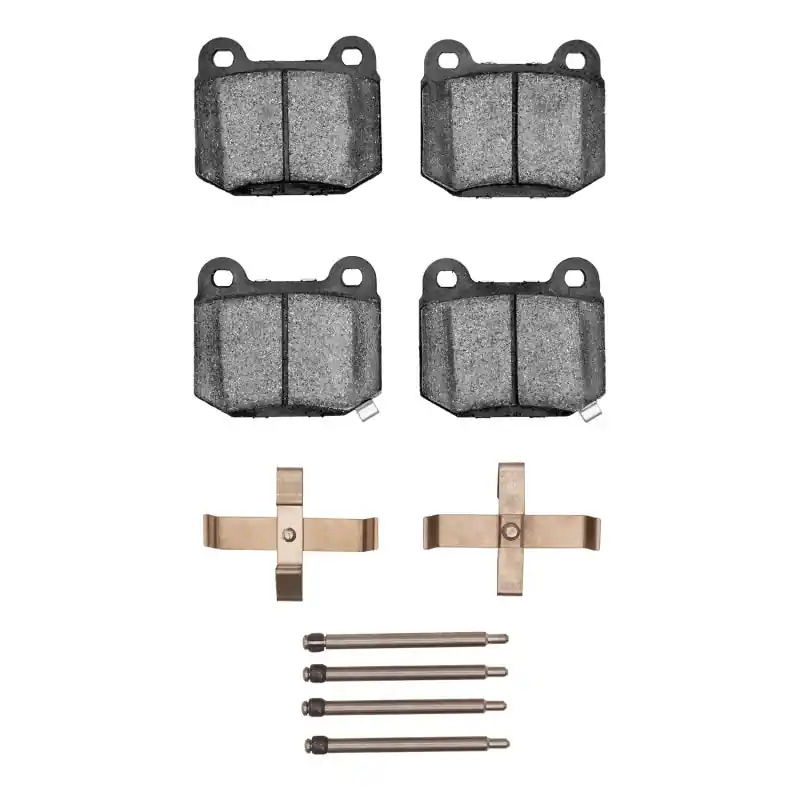 R1 03-06 Mitsubishi Lancer Rear Euro Ceramic Pads & Hardware Kit