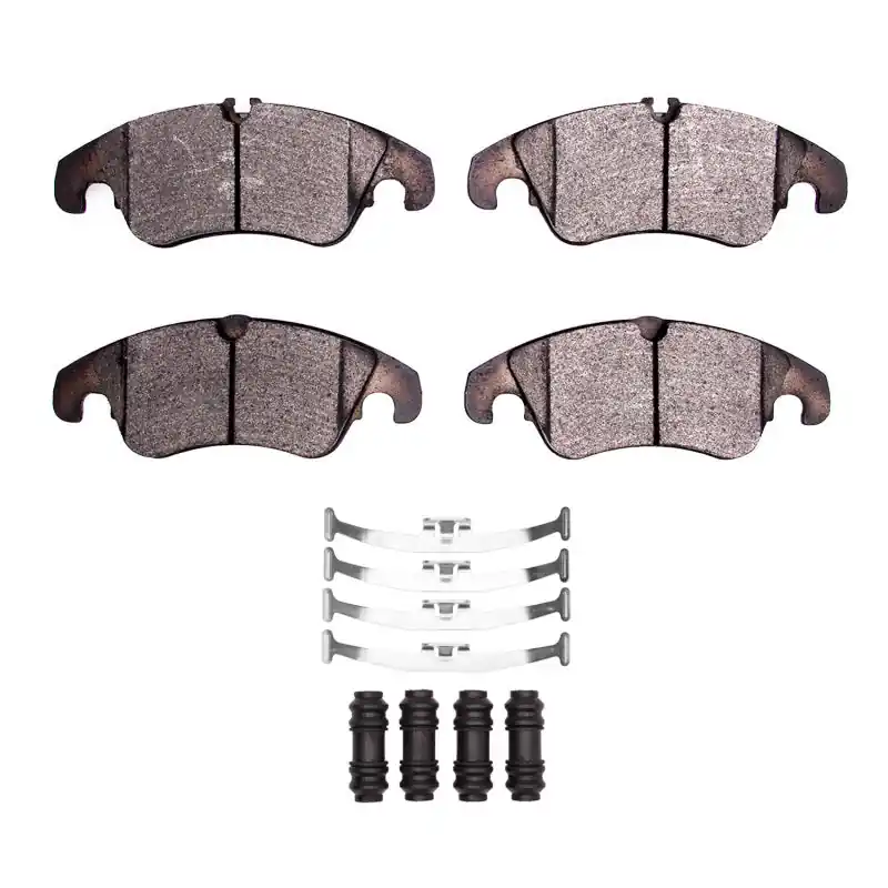 R1 2008-2017 Audi A4 Quattro Front R1 Euro Ceramic Pads & Hardware Kit