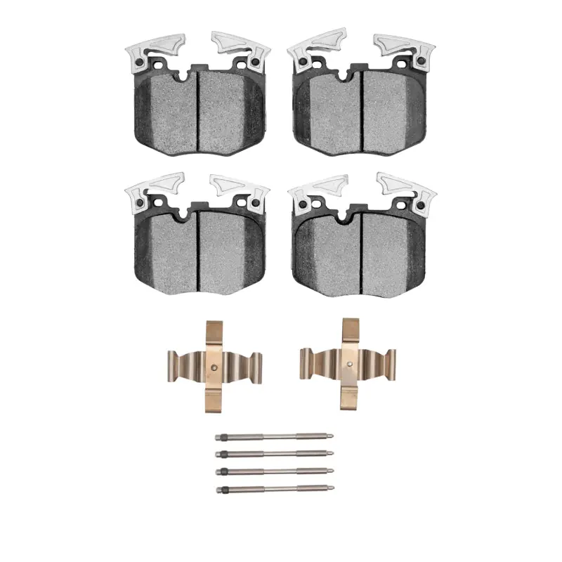 R1 16-25 BMW 330I xDrive Sedan Front Euro Ceramic Brake Pads & Hardware Kit