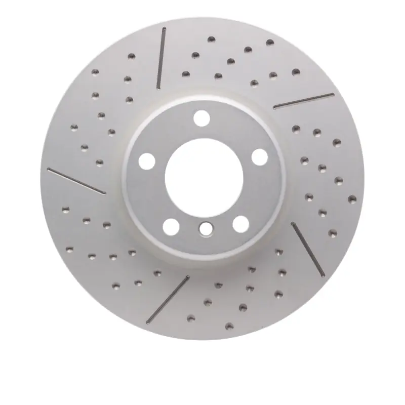 R1 17-20 BMW 440i Front R1 Carbon Alloy GeoMET Dimpled & Slotted Rotor