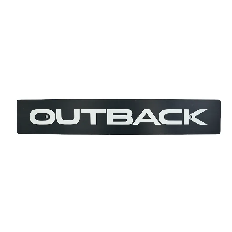 Billetworkz "Outback" License Plate Delete