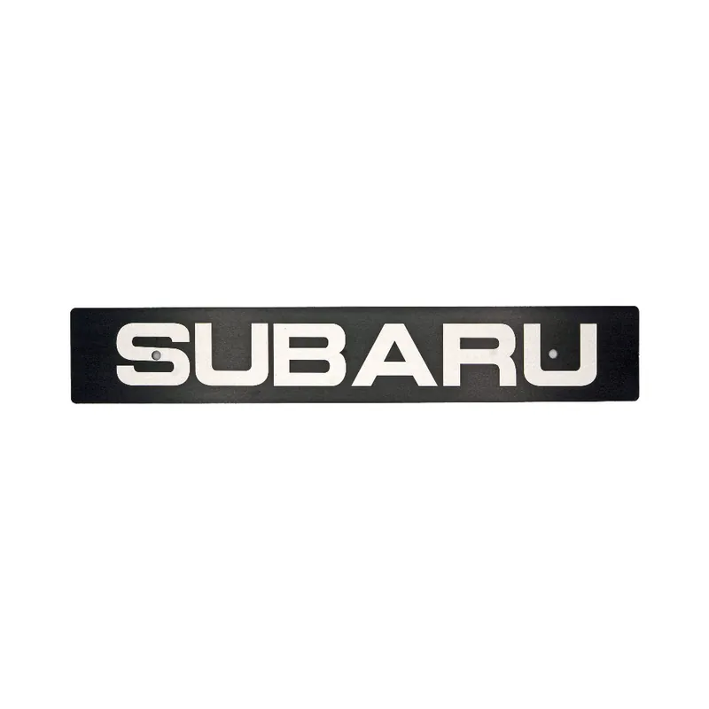 Billetworkz "Subaru" License Plate Delete