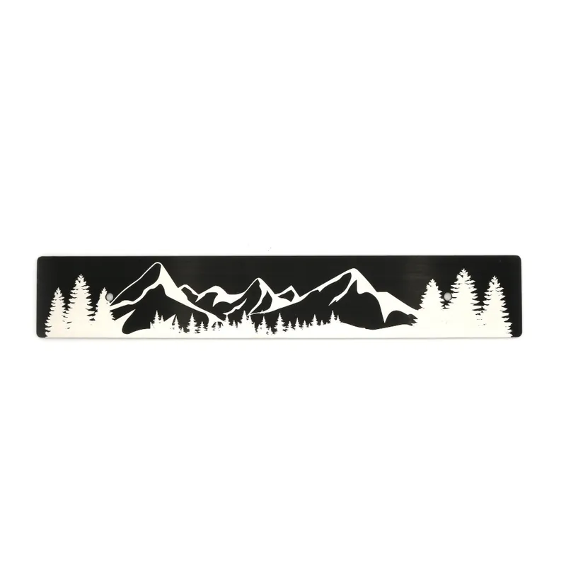 Billetworkz "Mountains" License Plate Delete
