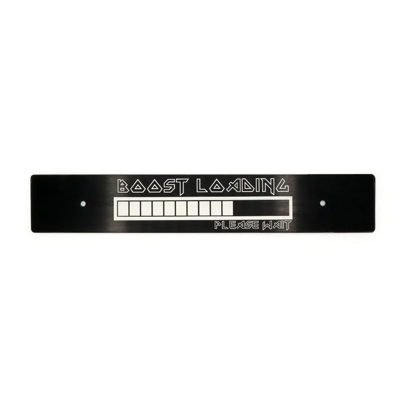 Billetworkz "Boost Loading" License Plate Delete