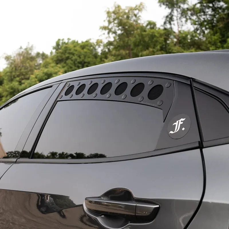 Billetworkz Window Vents Honda Civic Hatch / Type R 2016-2022