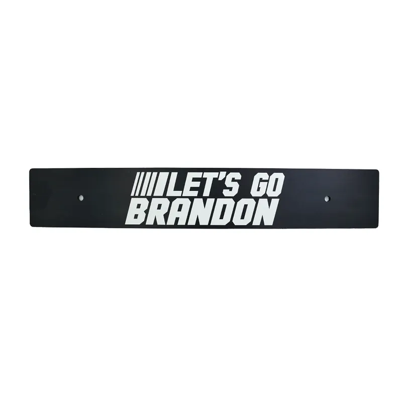 Billetworkz "Let's Go Brandon" License Plate Delete
