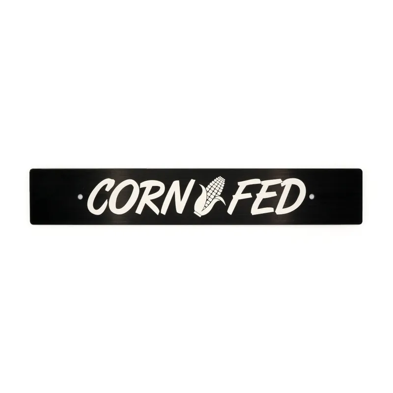 Billetworkz "Corn Fed" License Plate Delete