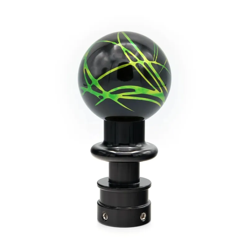 Billetworkz Automatic Shifter - Black w/ Toxic Splash - Fits Subaru CVT: WRX (15–21), Crosstrek (13–23), Forester (14–18), Impreza (12–23), Legacy/Outback (10–14)