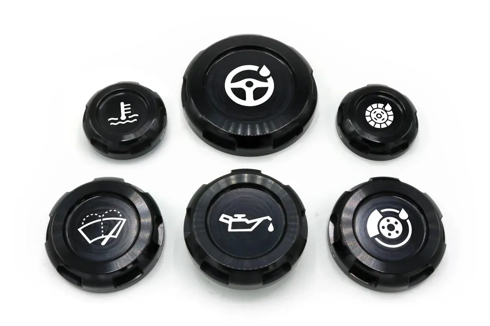 Billetworkz Engine Bay Caps - Subaru WRX/STI 2008-2014