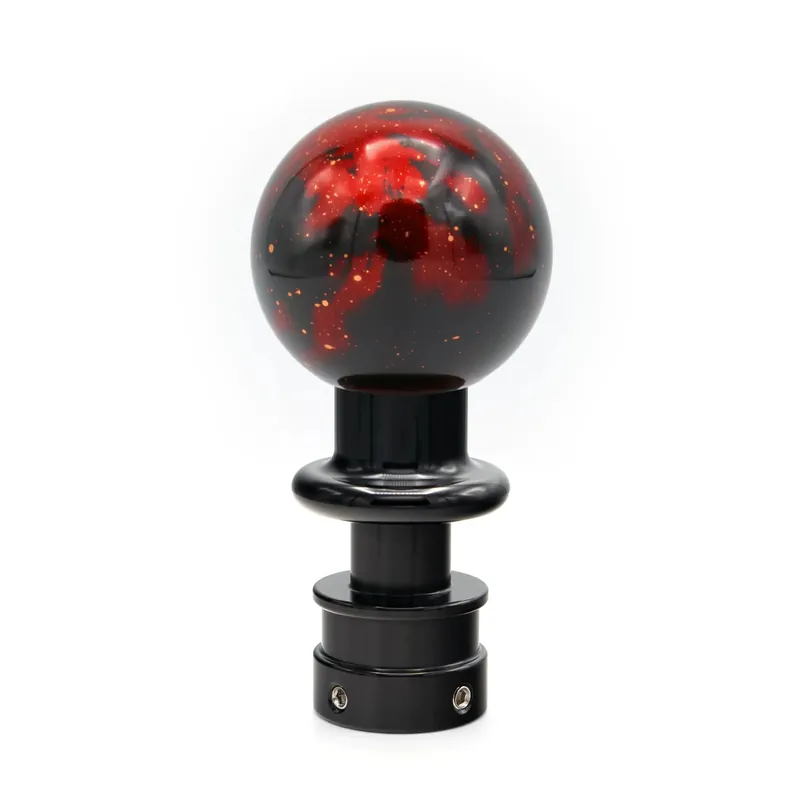 Billetworkz Automatic Shifter - Red Cosmic Space - Fits Subaru CVT: WRX (15–21), Crosstrek (13–23), Forester (14–18), Impreza (12–23), Legacy/Outback (10–14)