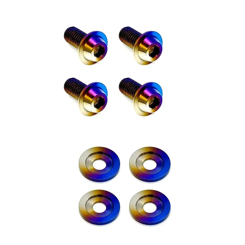 JDC Titanium Trunk Mounting Bracket Hardware | 2023+ FL5 Civic Type R