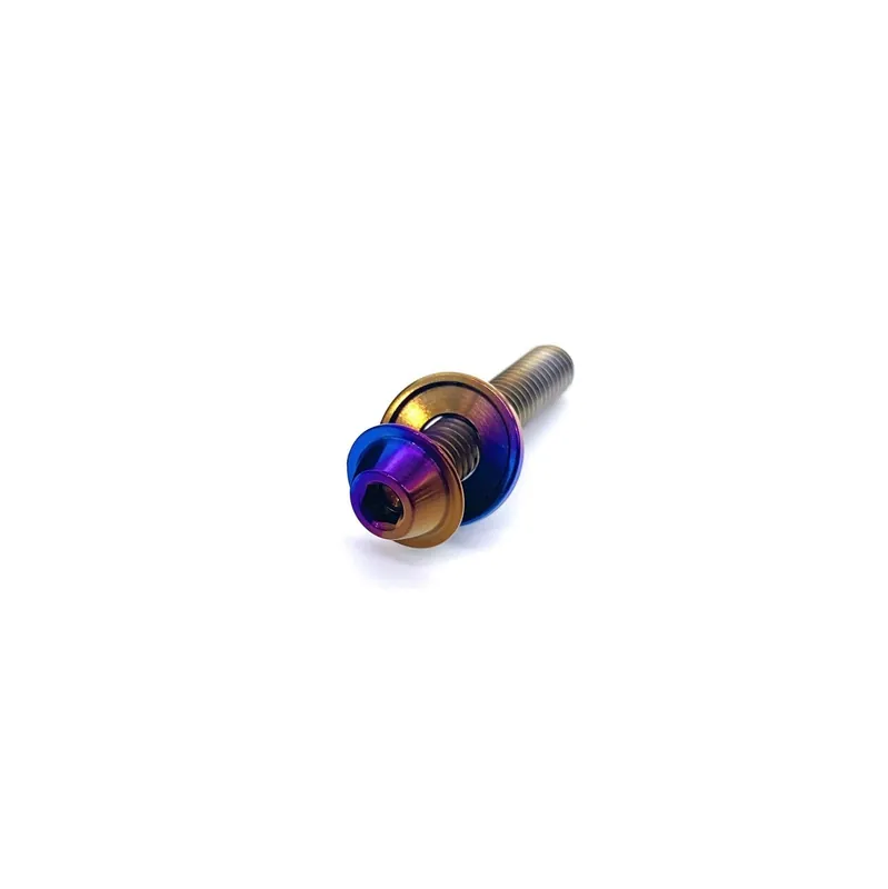JDC Titanium Flush-Fit Bolt/Washer Kit (M4x0.7)